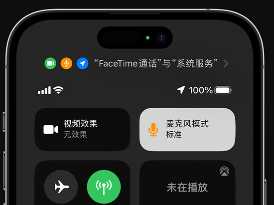 法库苹果授权维修网点分享iPhone在通话时让你的声音更清晰 