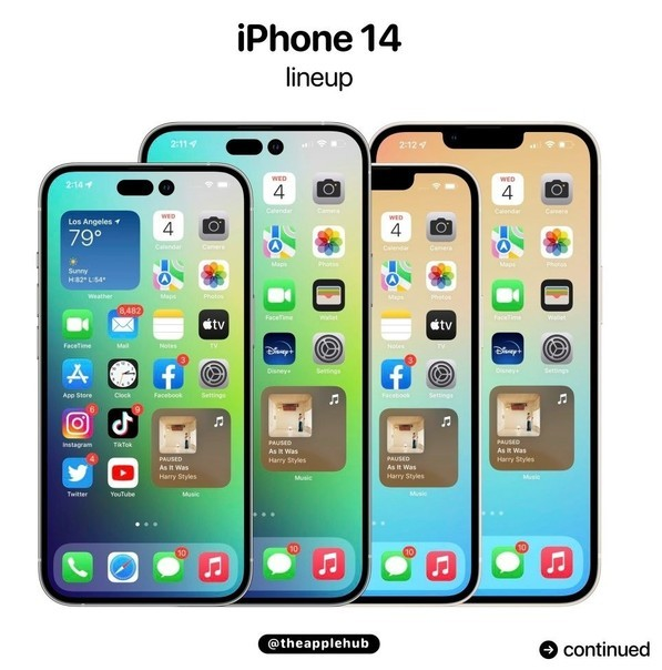 法库苹果14维修分享iPhone 14全家福 