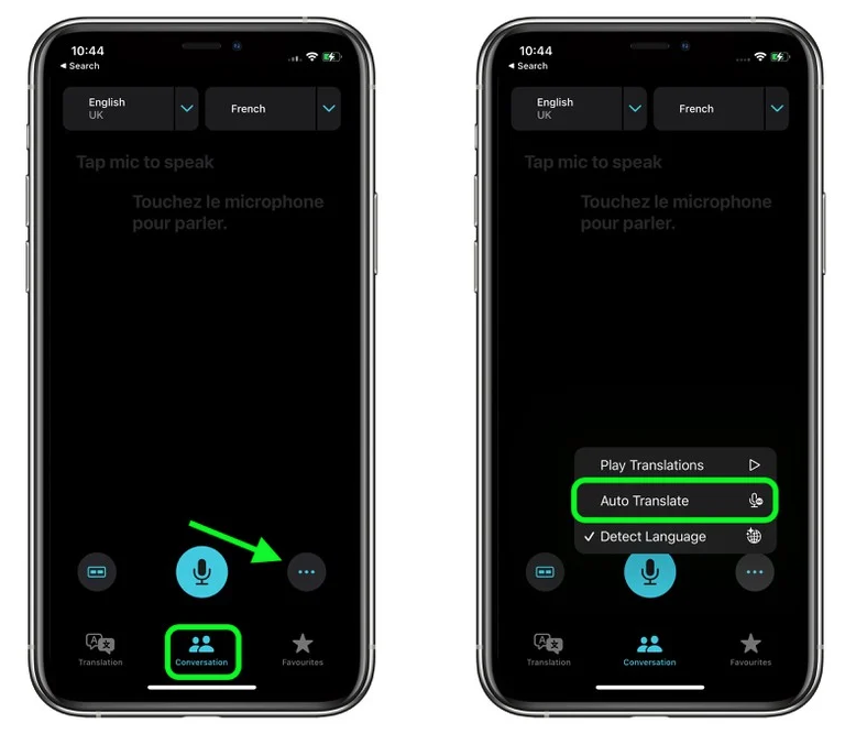 法库苹果手机维修分享iOS 15 “翻译” App 新改进 